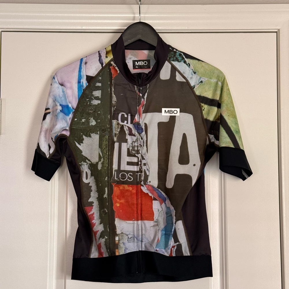 Men's Multicolor Cycling Shirt